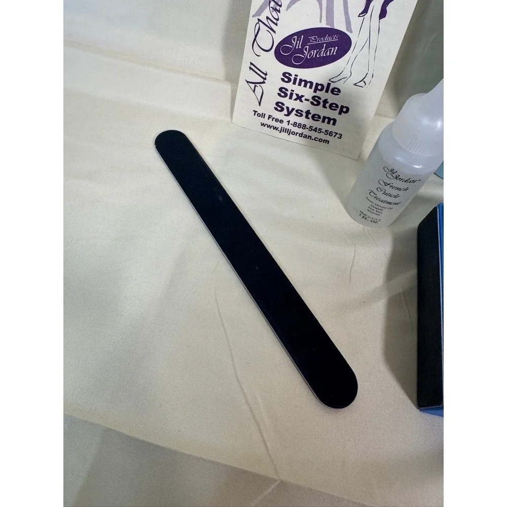 Jil Jordan Simple Six-Step Natural Nail System Lotion Cuticle Set OS Excellent